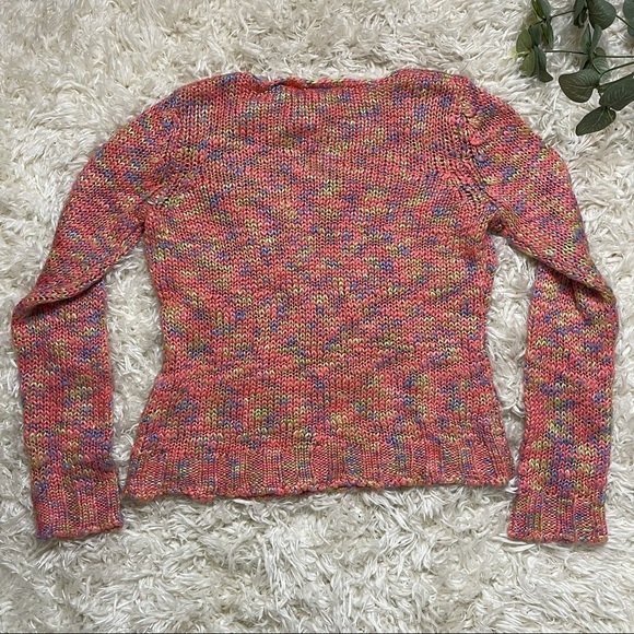 Liz Claiborne Colorful Knitted Sweater - Picture 6 of 6